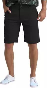 Blauer Hafen Chino Stretch Shorts baumwolle schlank passend sommer