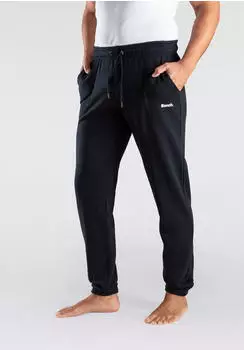 Bench Loungewear Sweathose Logoprint schwarz