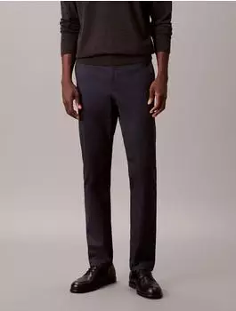 Calvin Klein SLIM SATEEN CHINO TROUSER Chinohose slim fit dunkelblau