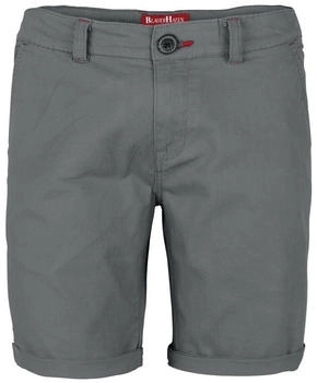 Blauer Hafen Chino Shorts Slim Fit Bermuda hellgrau