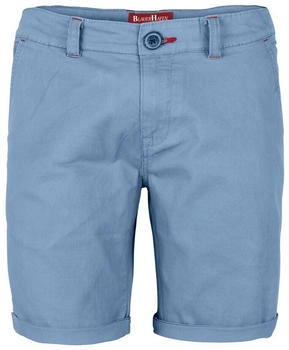 Blauer Hafen Chino Shorts Slim Fit Bermuda Hose Stretch himmelblau