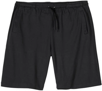 Hajo Sweat-Bermuda Stay fresh schwarz