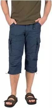 Timezone MilesTZ 3/4 Cargo Shorts Relaxed Fit (24-10006) blau
