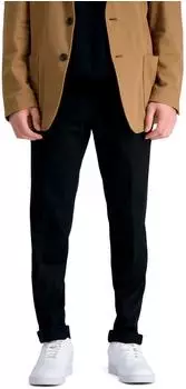 Haggar Premium Hose Bügelfrei Khaki Slim Fit (HC10890) schwarz
