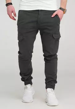 behype BHMattheo2 Cargohose im Jogging-Design (99613511) schwarz