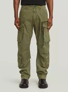 G-Star Rovic Zip 3D Loose Hose Grün - overdye shadow olive gd D25219-D388-H527