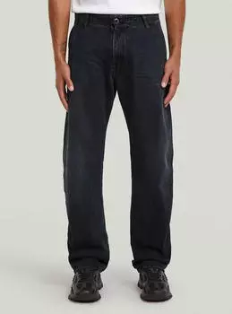G-Star Contor Regular Chino Jeans Schwarz - worn in dark moon D27003-D291-H785