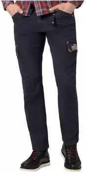 Timezone Regular RogerTZ Cargo Hose Regular Fit Slim Legs nachtblau