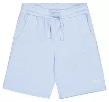 Alpha Industries Basic Short SL II artic blau