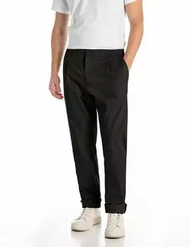 Replay M9983A Relaxed Fit Hose schwarz