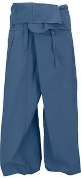 Guru-Shop Thai Fischerhose Yo (GuruShop) blau