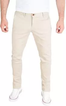 WOTEGA Adriano Chino Hose Slim Fit beige