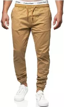 Indicode Osborne Stoffhose curry