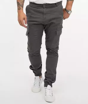 Rock Creek RC-2356 Tapered Fit Cargohose (RC-2356) grau