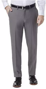 Haggar Premium Comfort Anzughose - Schmale Passform (HD00658) mittelgrau