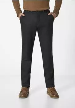 Redpoint Colwood Slim-Fit Jogg Chino mit Karomuster grey black check