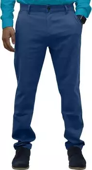 Blauer Hafen Chino Hose Regular Fit Stretch flache Front hellblau