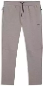 Hugo Boss Regular-Fit Jogginghose mit reflektierenden Details Style JT_Tour long 50554389 Grau