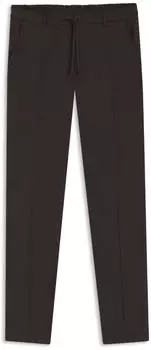 Hugo Boss Tapered-Fit-Hose aus Leinenmischung Style P-Perin-RDS-WG-262 50561973 Dunkelbraun