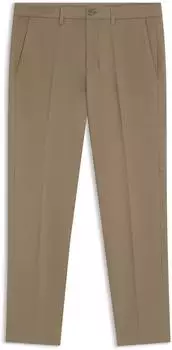 Hugo Boss Slim-Fit Hose aus wasserabweisendem Stretch-Gewebe Style T_Commuter-Slim 50534303 Beige