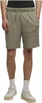Urban Classics Regular Fit Shorts mit Tunnelzug oliv