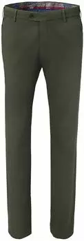 Meyer Hosen Roma Soft Cotton Chino dunkelgr&uuml;n
