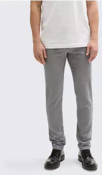 Tom Tailor Travis Slim Chino (1037547) white navy zig zag structure