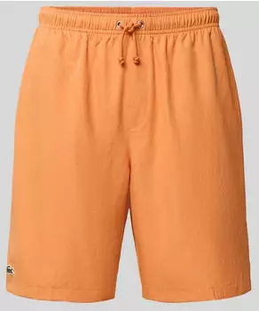 Lacoste Sport Tennis Fleece Shorts (GH353T) orange