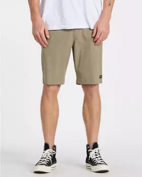 Billabong Crossfire Mid Shorts (ABYWS00189) khaki