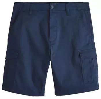 Next Fashion Shorts mit Stretchanteil dunkelblau