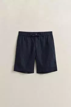 GANT Leinen Shorts mit Gesäßtaschen (205610) evening blue