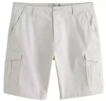 Next Fashion Shorts mit Stretchanteil hellgrau