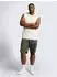 Tom Tailor TTPLUS Regular Cargo Shorts khaki mini geometric print
