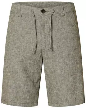 Selected SLHBrody Slim Fit Linen Shorts (16087638) delicioso/mixed oatmeal