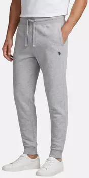 U.S. Polo Assn. UMCevin Sporthose mit Kordelzug (31018569) grau melange/navy