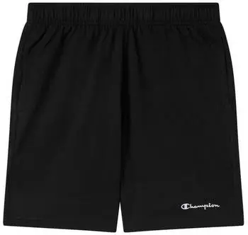 Champion Slim Fit Bermuda Shorts schwarz