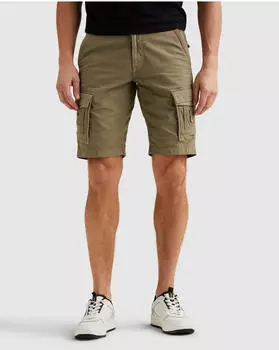 PME Legend NORDROP Cargo Shorts Regular Fit Washed Look (57809762) covert green