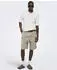 Only & Sons ONSDaves Wide Fit Shorts mit Leinen chinchilla