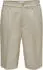 Only & Sons ONSDaves Wide Fit Shorts mit Leinen chinchilla