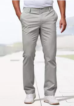 H.I.S Jeans Trousers Regular Fit hellgrau