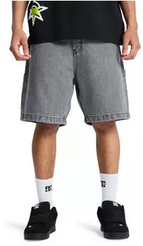 DC Shoes Flow Down Sweatshorts / Bermudas Baggy / Worker Straight Chino Walkshort (EDYDS03037) medium grey