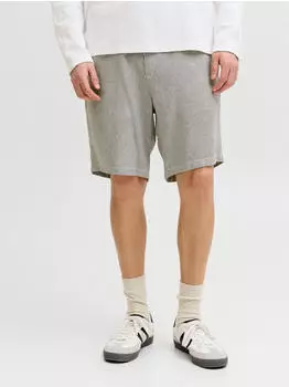 Jack & Jones JPSTACE MYKONOS LINEN BLEND SHORTS Slim Fit (12269376) cloud dancer