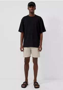 s.Oliver Joggershorts aus Leinenmix beige 2180260.9306.