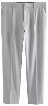 Next Fashion Slim Fit Bundfaltenhose hellgrau