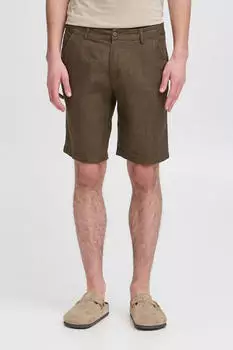 Casual Friday CFPANDRUP Leinenshorts Regular Fit (20505166) dunkelbraun