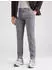 Bugatti Chino Hose Jersey Premium Performance Stretch Slim Fit (11055524) grau/taupe/weiß