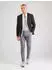 Bugatti Chino Hose Jersey Premium Performance Stretch Slim Fit (11055524) grau/taupe/weiß