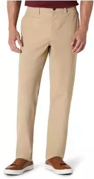 Amazon Essentials Classic-Fit Travel Stretch Hose (AEMN79734M25) khaki tan