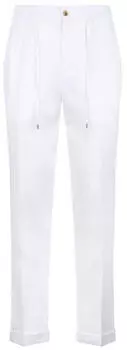 Philipp Plein Linen Jogging Trousers (37470707) sanftes weiß