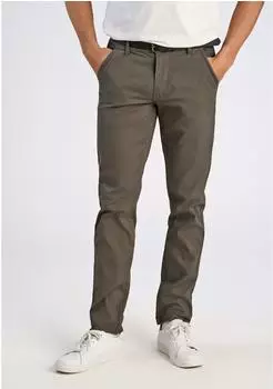 Lindbergh Chinos Slim Fit (21539414) dk army/oliv
